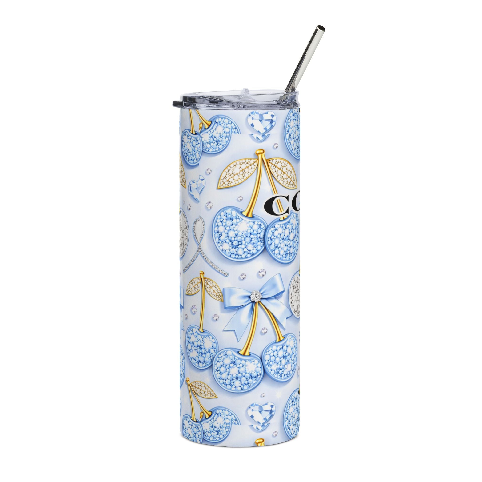 Coach Stainless Steel Tumbler, 20oz