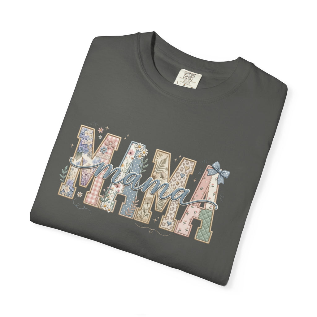 Mama Floral Graphic T-Shirt – Mother's Day Rustic Vintage Mom Tee