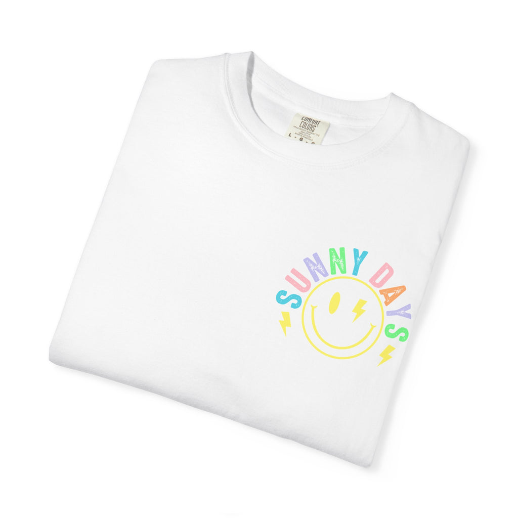 Sunny Days T-Shirt — Colorful Retro Smile Graphic Tee
