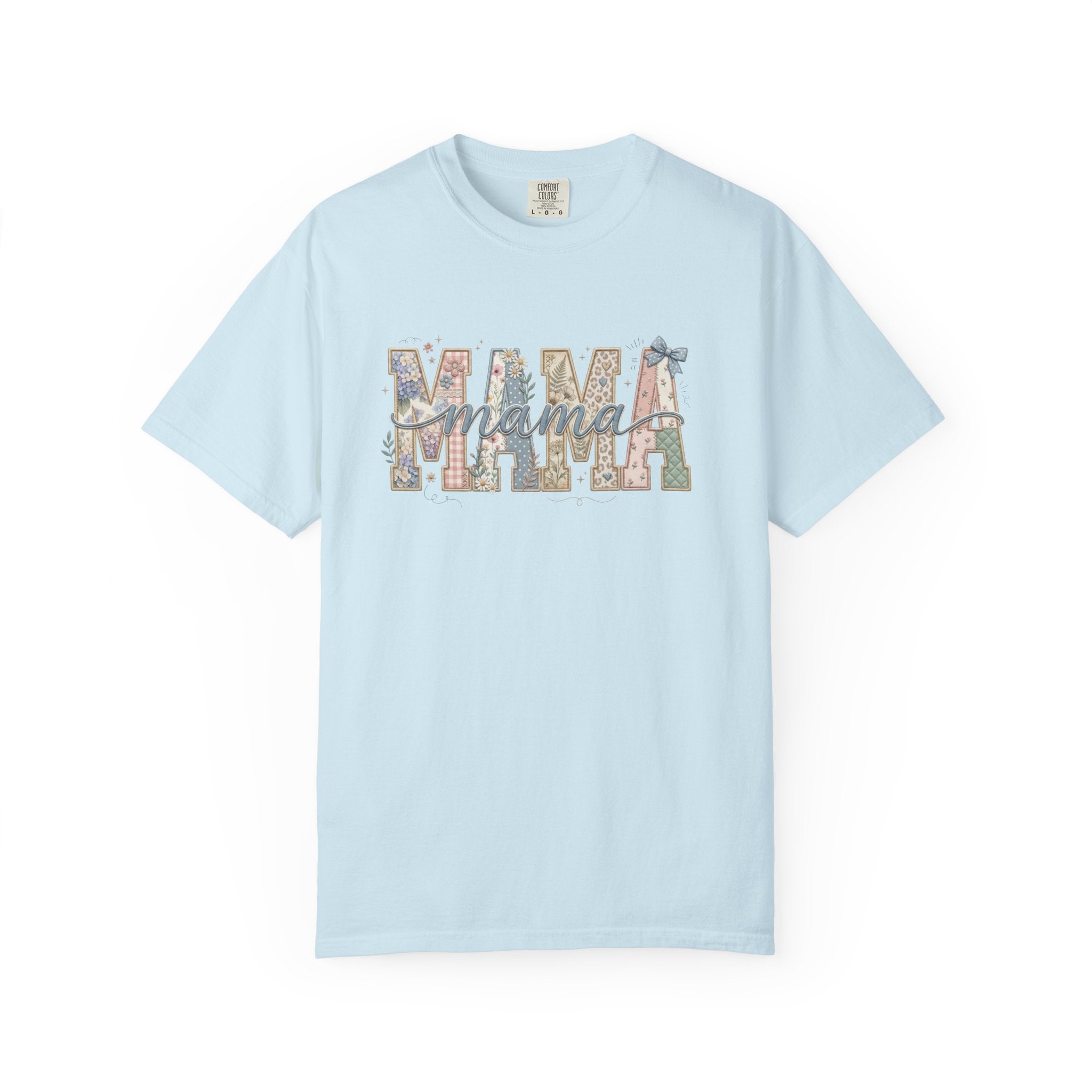 Mama Floral Graphic T-Shirt – Mother's Day Rustic Vintage Mom Tee
