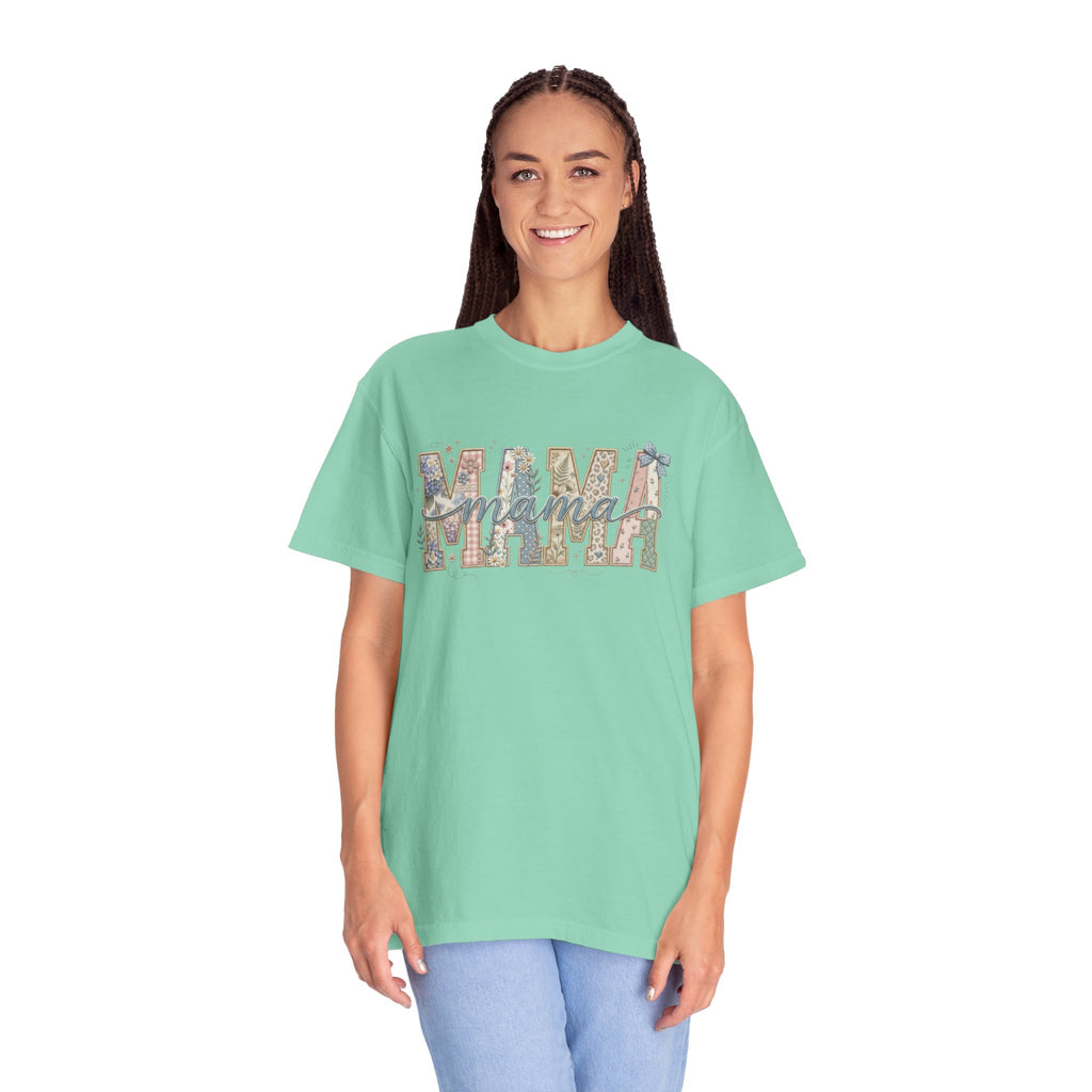 Mama Floral Graphic T-Shirt – Mother's Day Rustic Vintage Mom Tee