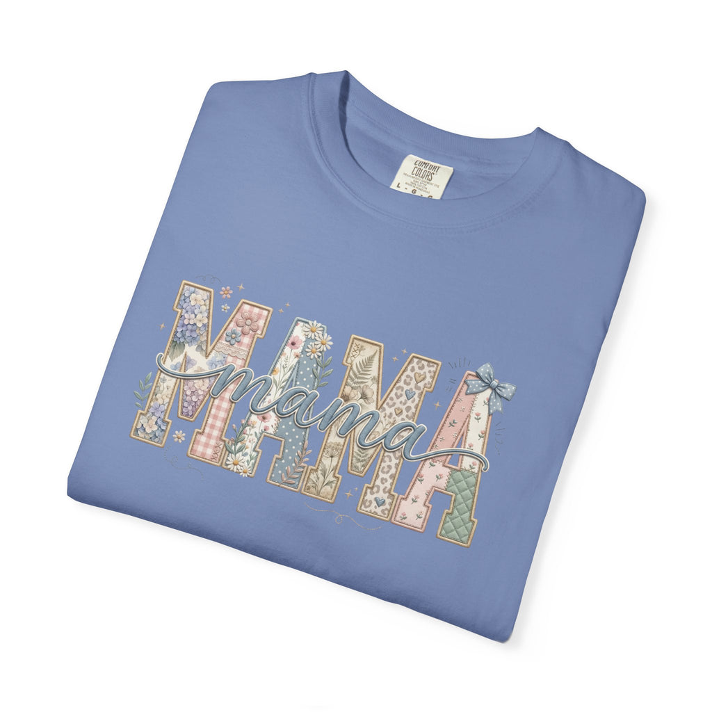Mama Floral Graphic T-Shirt – Mother's Day Rustic Vintage Mom Tee