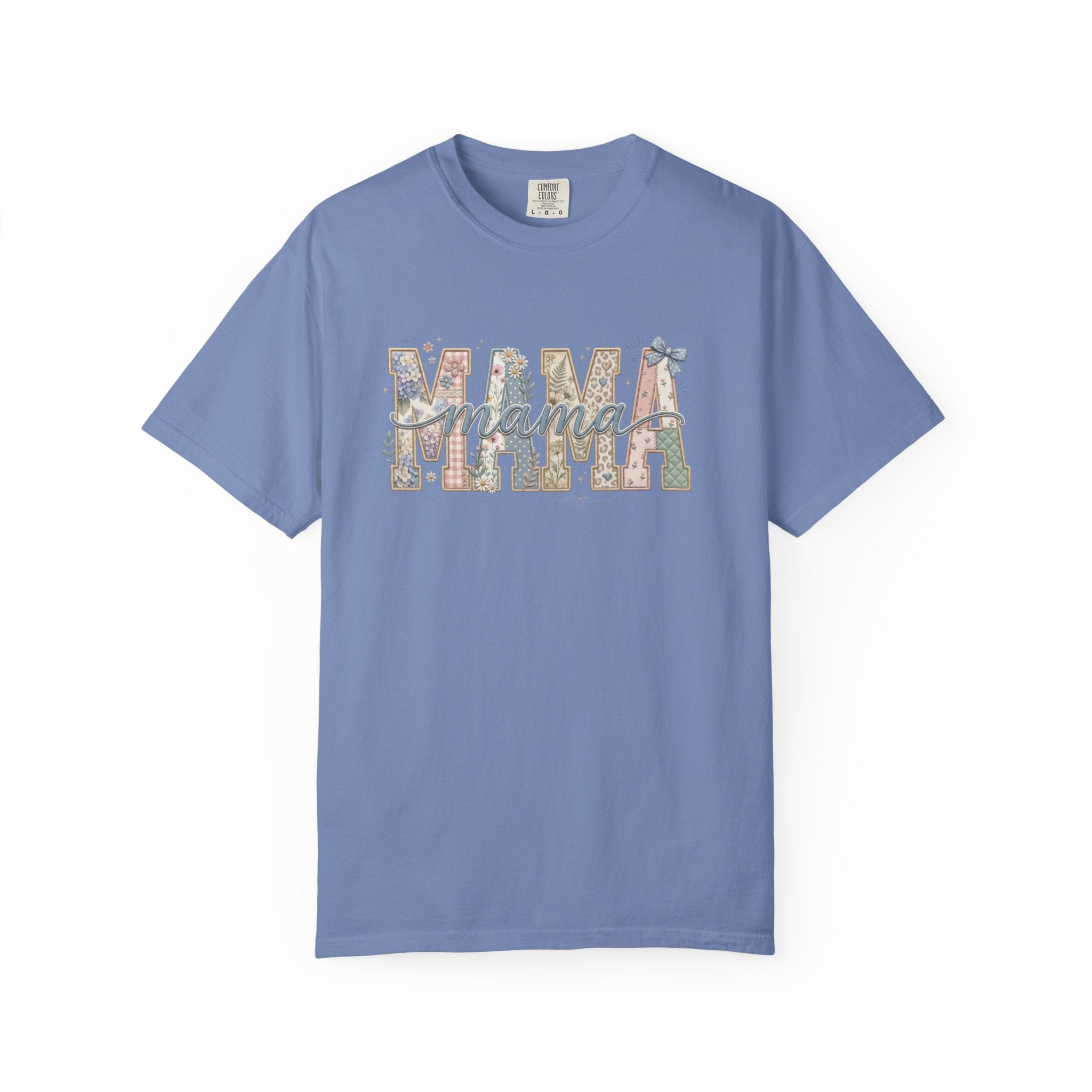 Mama Floral Graphic T-Shirt – Mother's Day Rustic Vintage Mom Tee