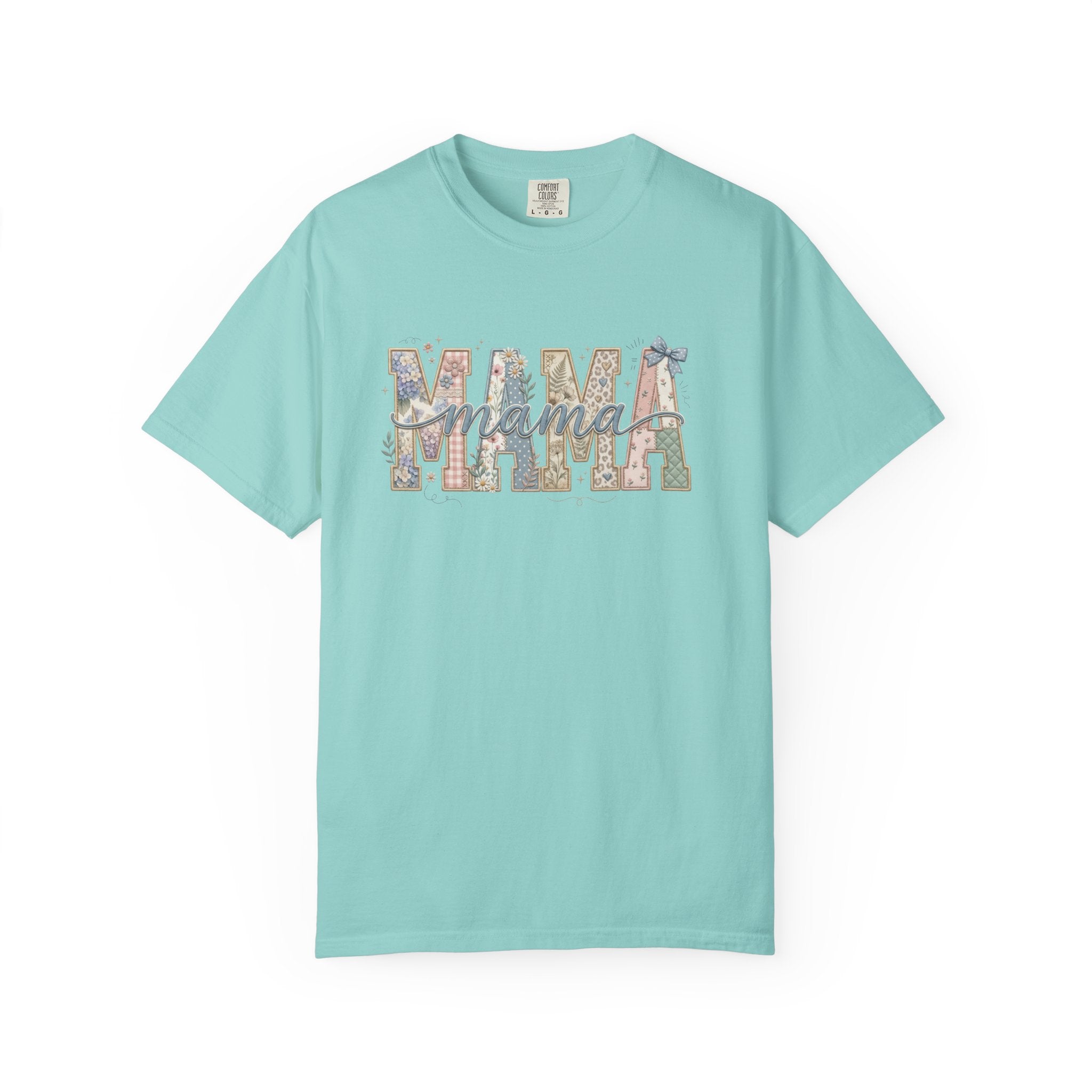 Mama Floral Graphic T-Shirt – Mother's Day Rustic Vintage Mom Tee
