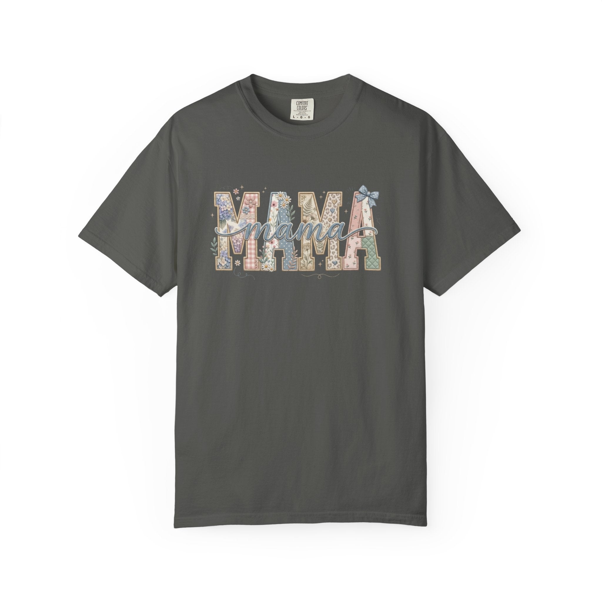 Mama Floral Graphic T-Shirt – Mother's Day Rustic Vintage Mom Tee