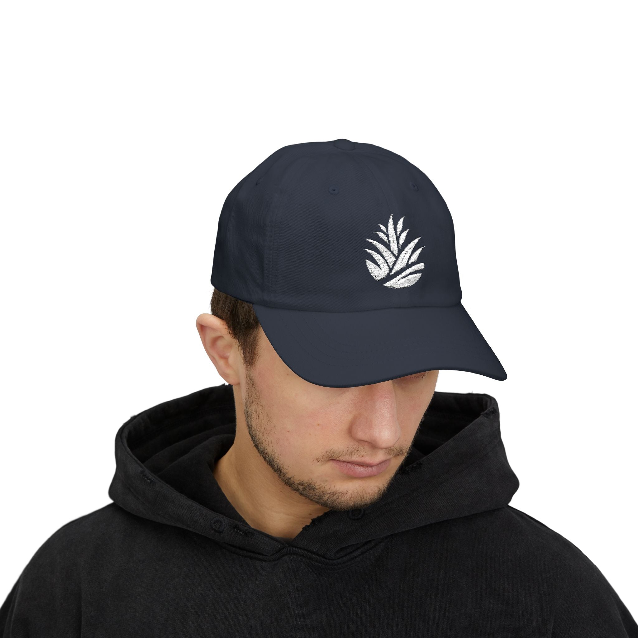 White Blue Weber Agave Hat