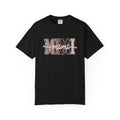Mom Mimi Leopard Block Graphic T-Shirt – Cute Pink Script Mother's Day Gift