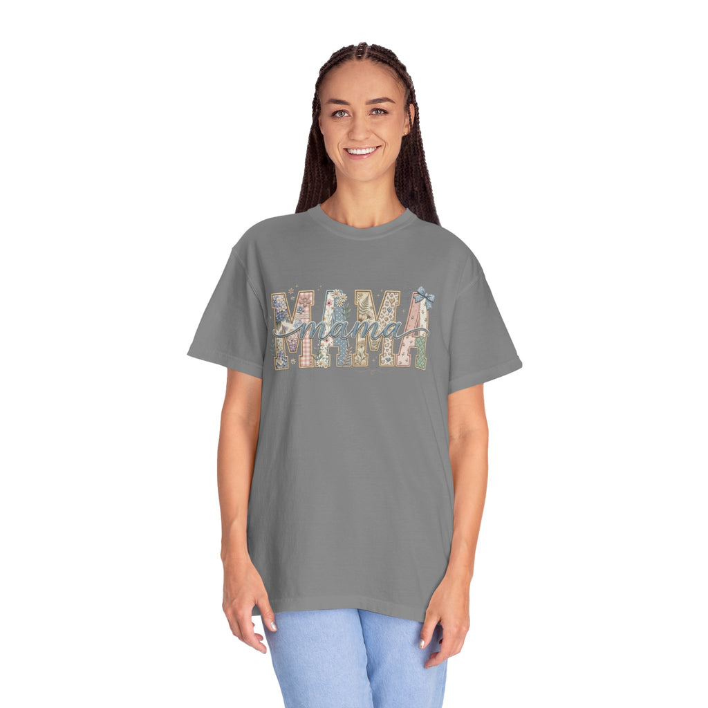 Mama Floral Graphic T-Shirt – Mother's Day Rustic Vintage Mom Tee