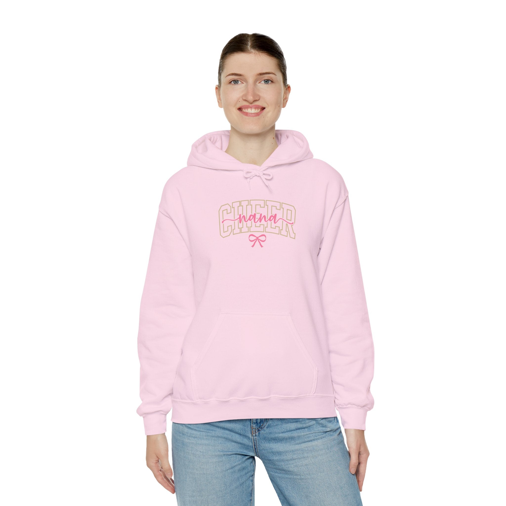 Cheer Mama Hoodie — Cute Pastel 'Cheer Mama' Pullover for Cheerleaders & Moms