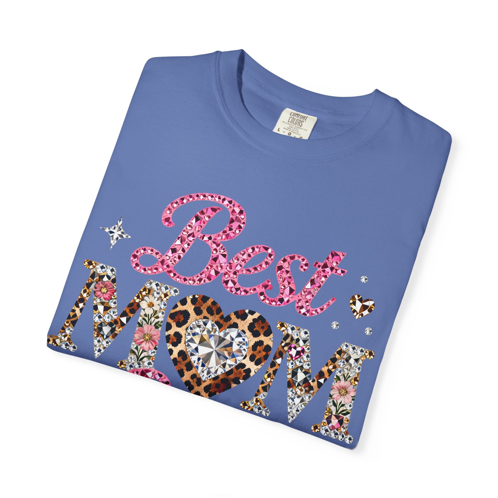 Best Mom Ever T-Shirt — Leopard Heart Mother's Day Gift