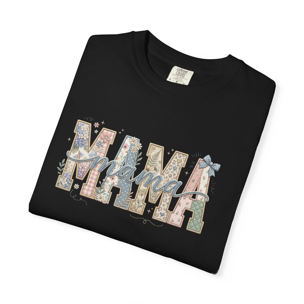 Mama Floral Graphic T-Shirt – Mother's Day Rustic Vintage Mom Tee