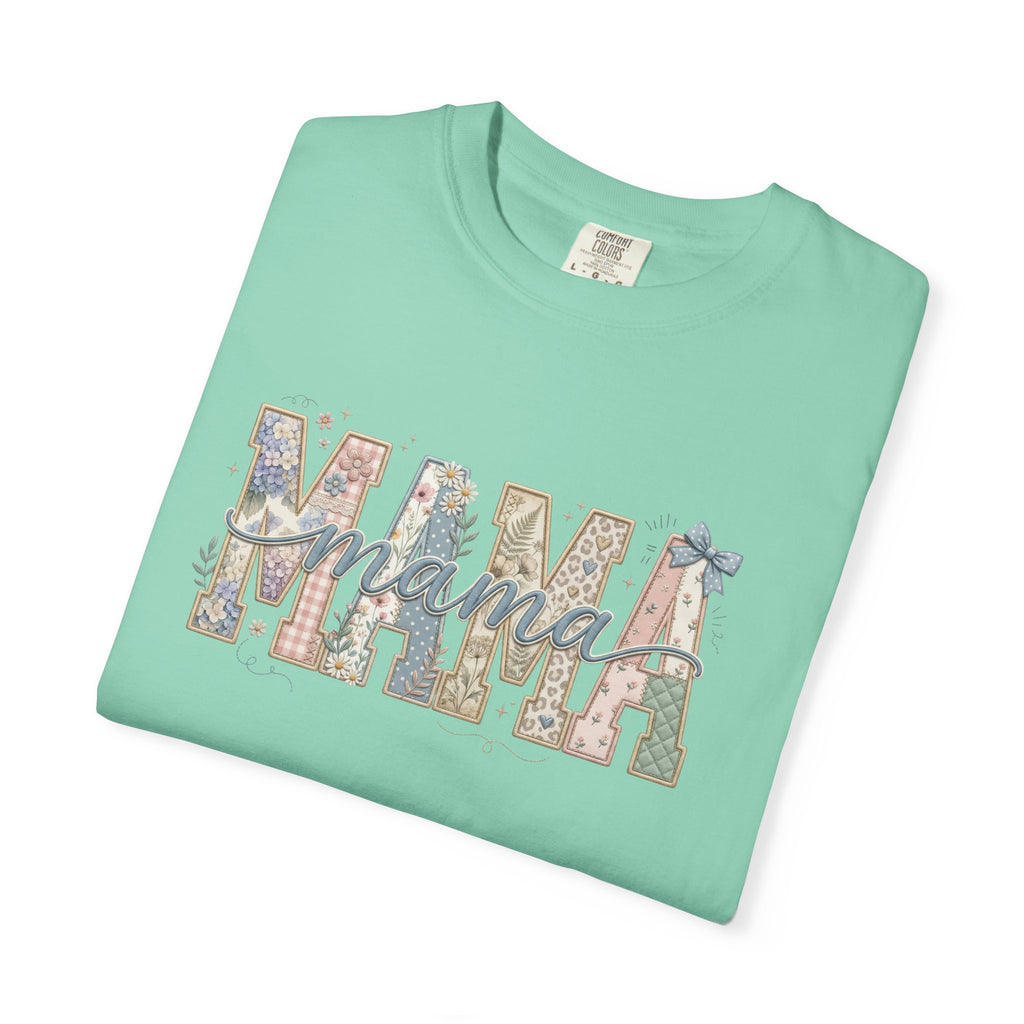 Mama Floral Graphic T-Shirt – Mother's Day Rustic Vintage Mom Tee