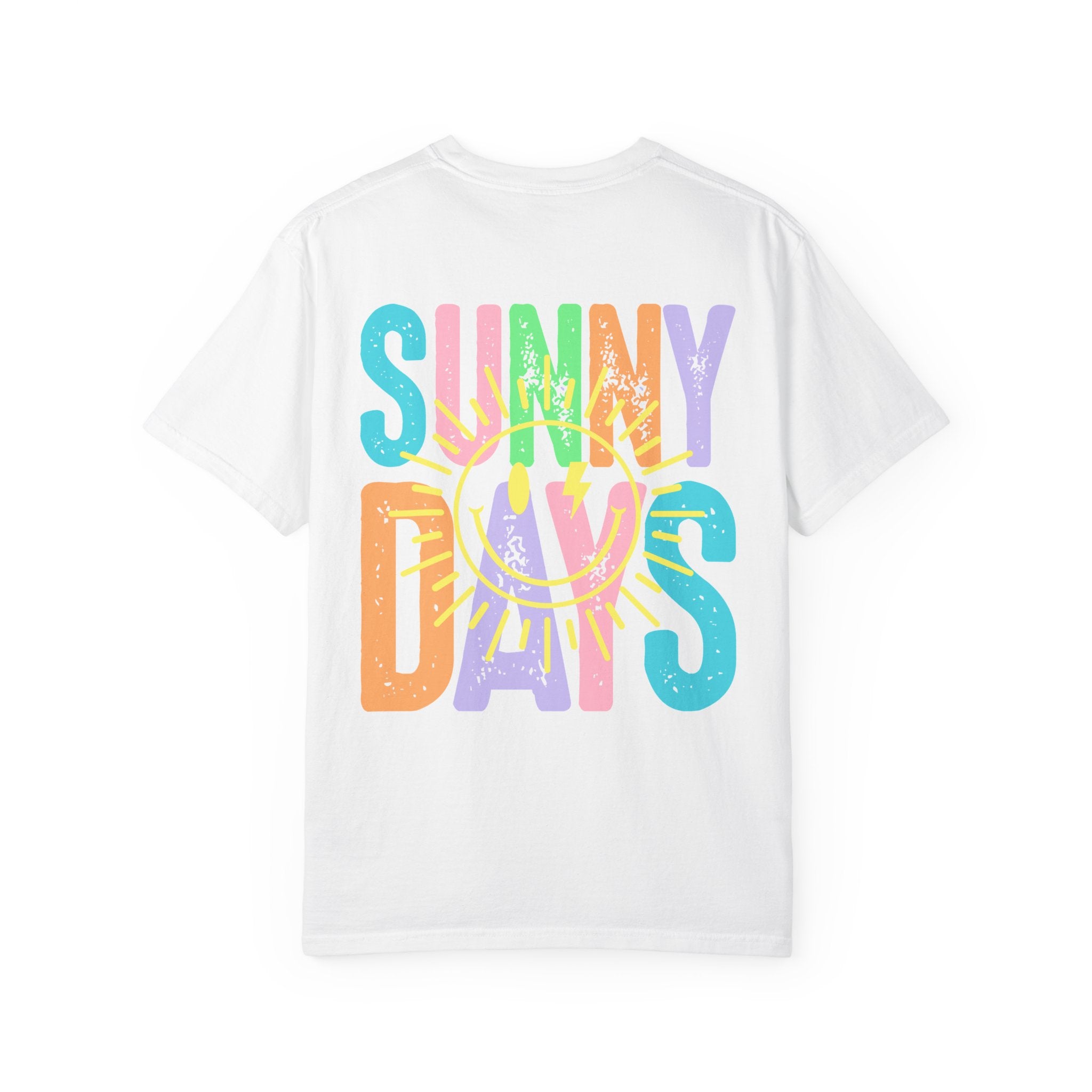 Sunny Days T-Shirt — Colorful Retro Smile Graphic Tee