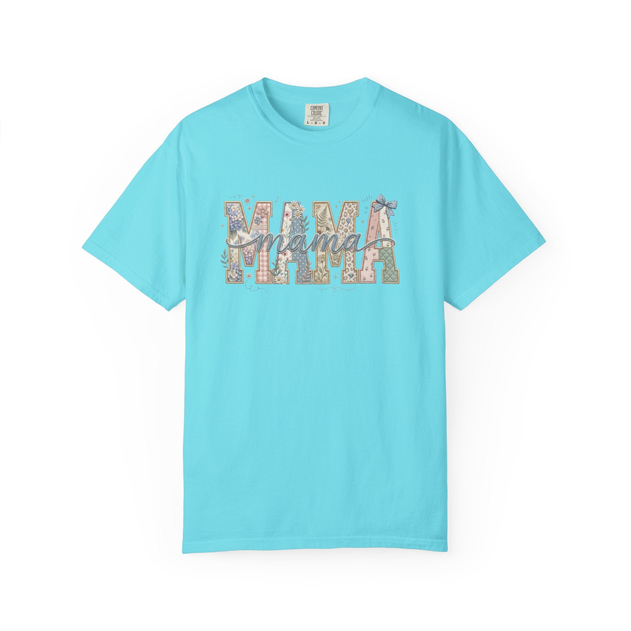 Mama Floral Graphic T-Shirt – Mother's Day Rustic Vintage Mom Tee