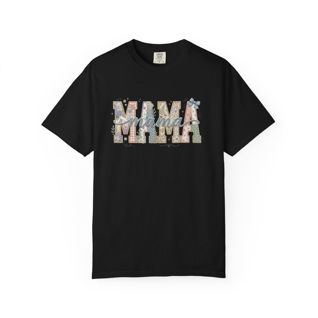 Mama Floral Graphic T-Shirt – Mother's Day Rustic Vintage Mom Tee