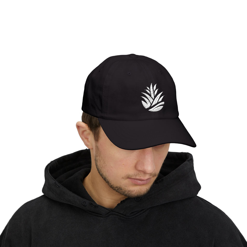 White Blue Weber Agave Hat