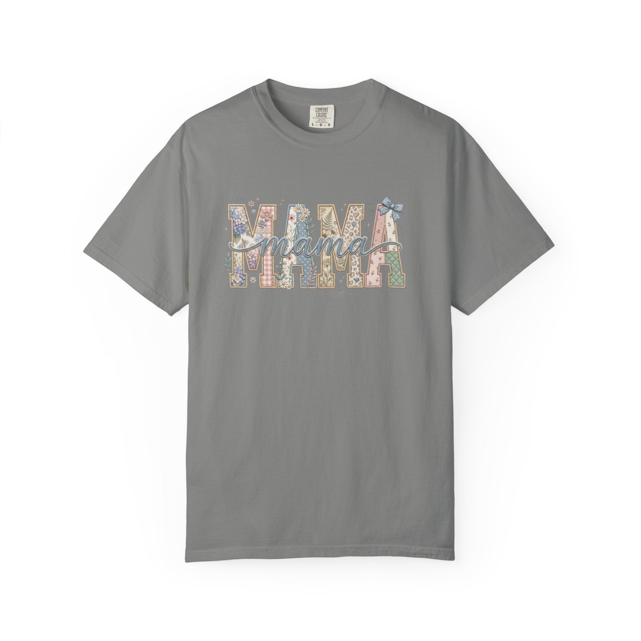 Mama Floral Graphic T-Shirt – Mother's Day Rustic Vintage Mom Tee