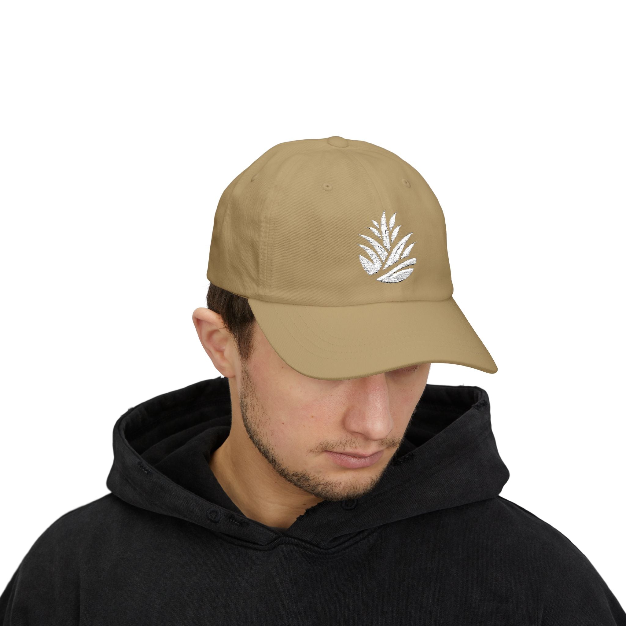 White Blue Weber Agave Hat
