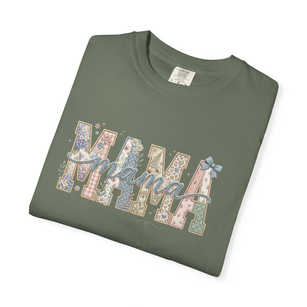 Mama Floral Graphic T-Shirt – Mother's Day Rustic Vintage Mom Tee