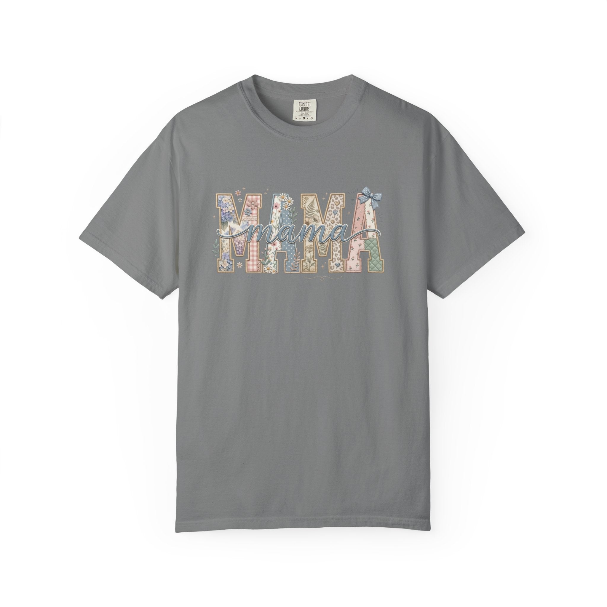 Mama Floral Graphic T-Shirt – Mother's Day Rustic Vintage Mom Tee