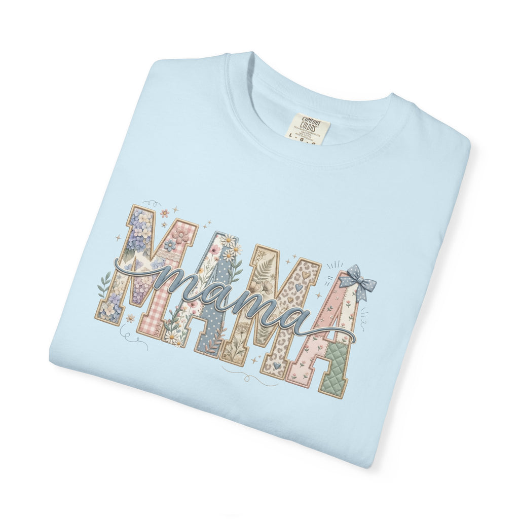 Mama Floral Graphic T-Shirt – Mother's Day Rustic Vintage Mom Tee